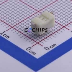 STP-1250S Tactile Switch SMD,6x3.5mm Switch Single Pole Single Throw Rectangle Button 1.8N Vertical Mount - Product Image 2