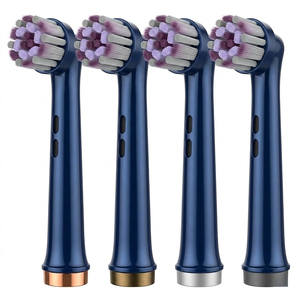 Têtes de brosse à dents en nylon à poils moyens, prix usine, de rechange pour Oral-B, usage hôtelier et domestique - Product Image 1