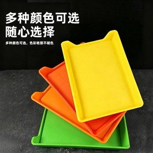 Plateau à brochettes en plastique alimentaire avec filtre, résistant aux chutes, pour les stands de barbecue des marchés nocturnes - Product Image 5