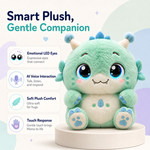 ตุ๊กตาอีโมชั่นอล XDT AI |   เพื่อนคู่ใจอัจฉริยะพร้อมการโต้ตอบ AI แบบปรับแต่งได้และเทคโนโลยีคลาวด์ ขนาด 31-50 ซม. สำหรับทุกเพศ - Product Image 4