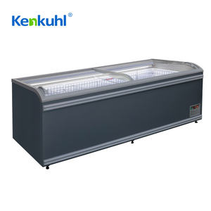 Kenkuhl ZP25 Congélateur à île ouverte pour supermarché Congélateur à affichage commercial pour <span class=keywords><strong>buffet</strong></span> Armoire droite - Product Image 4