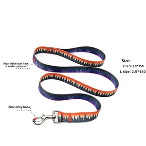 <span class=keywords><strong>Collar</strong></span> para Mascotas de Poliéster con Transferencia de Calor, Superventas Transfronterizo, Universal para Perros y Gatos con Hebilla Semi-Metálica - Product Image 3