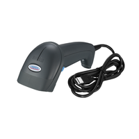 Lector de código de barras de mano con cable Oem \ Odm Escáner de código QR 1D y 2D Escáner de código de barras para supermercado