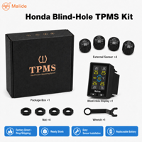 Kit TPMS compatible Honda, capteur de haute précision de qualité automobile, moniteur de pression des pneus, OEM ODM, logo personnalisé, directement de l'usine, numérique