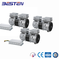 Compresseur d'air industriel sans huile, 12V/24V/36V, avec batterie, moteur sans balais à courant continu, 8 bars