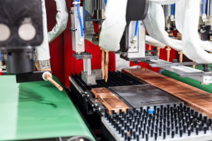 เครื่องเชื่อมจุด CNC สีแดง แบบอัตโนมัติ ใช้ลมนิวเมติก สำหรับงานเชื่อมแผ่นโลหะ รุ่นใหม่ - Product Image 5