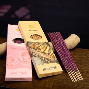 Dupa Bunga Alami Buatan Tangan Grosir, Sage Putih, Palo Santo, Dupa Batang Bambu untuk Pembersihan dan Penyucian - Product Image 3