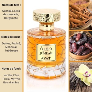<strong>Perfume</strong> JUMRAH 100ML by Ayat <strong>Perfumes</strong> Original Dubai Arabic Long Lasting Eau De Parfum for Men's and Women's - Product Image 3