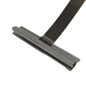 SS01 Clip de resorte de seguridad moderno Persianas enrollables Cubierta de plástico Puerta Compatible Serie 130-190 Instalación de tornillos Control remoto eléctrico - Product Image 3