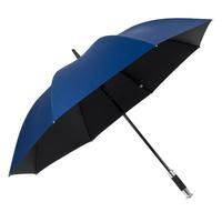 Parapluie de golf pour homme, manche long, automatique, manche plaqué argent, style voiture de luxe, logo personnalisé, publicité