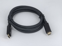 Câble de charge rapide USB4 Type-C double tête en alliage d'aluminium 8K écran 40 Gbps transfert de données PD240W 1m pour iPhone/mobile