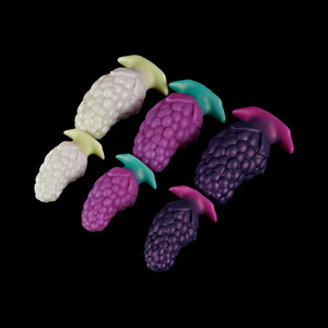 Maulbeerförmiger Analplug für Erwachsene aus Flüssigsilikon Wasserdicht für Äußere Anwendung Tragbares Erwachsenen-Sexspielzeug mit BDSM-Funktion - Product Image 3