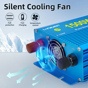 Convertisseur de tension <span class=keywords><strong>Lvyuan</strong></span> US Sockets Transformer <span class=keywords><strong>Power</strong></span> <span class=keywords><strong>Inverter</strong></span> à onde sinusoïdale pure 3000 Watt DC 12V vers AC 220V avec affichage de la tension de sortie pour voiture - Product Image 5