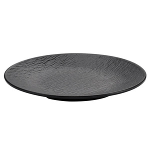 Round Melamine <b>Plate</b> Imitation Porcelain Western Style Pasta Steak Dish Hotel Restaurant Use Solid Color 555 - Product Image 2