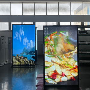 55 इंच से 98 इंच फुल स्क्रीन फ्लोर खड़ा कियोस्क 4k uhd इनडोर डिजिटल साइनेज विज्ञापन खिलाड़ी विज्ञापन प्रदर्शन मशीन - Product Image 3