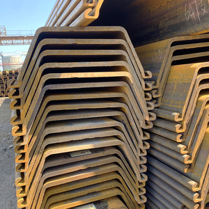 Grand stock de palplanches <span class=keywords><strong>en</strong></span> <span class=keywords><strong>acier</strong></span> Larsen PU22, <span class=keywords><strong>dimensions</strong></span> SY295 SY390, palplanches profilées à froid, section à nervures droites, de bonne qualité - Product Image 4