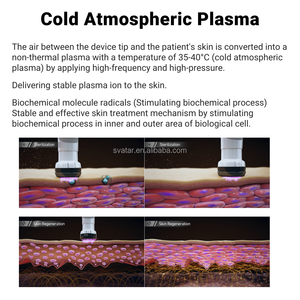 Máquina de Plasma Frío <span class=keywords><strong>SVATAR</strong></span> para el Cuidado de la Piel y el Cabello, Tratamiento para el Acné y la Regeneración Capilar - Product Image 3