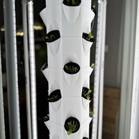 Système de culture hydroponique verticale pour serre domestique, système de culture de légumes sans sol pour jardin