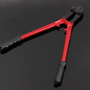 Cortador de Cables de Alta Resistencia Estilo Americano, Acero al Carbono Rojo, Grado Industrial, Tijeras Multiusos para Cortar Alambres y Varillas - Product Image 3
