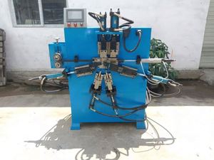 เครื่องม้วนสปริงรูปตัวยูอัตโนมัติความแม่นยำสูง พร้อมชิ้นส่วน PLC สำหรับม้วนลวดเหล็ก อลูมิเนียม ทองแดง และสแตนเลส - Product Image 2