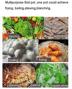 ตะกร้าลวกอัตโนมัติ/หม้อต้มสำหรับทำอาหาร<span class=keywords><strong>ลูกชิ้น</strong></span> | Gran Olla escaldadora Industrial Para fabrica de comidas preadas - Product Image 6