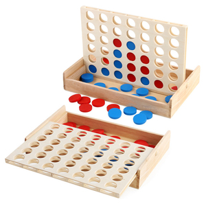 Gioco da Tavolo in Legno Educativo per Bambini, Quattro in Fila Unisex - Product Image 3