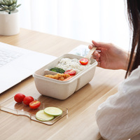 2024 enfant personnalisé en acier bambou Lunchbox Bento électronique en verre inoxydable Lunchbox