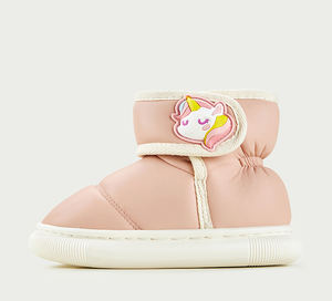 Joyeux <span class=keywords><strong>Mario</strong></span> <span class=keywords><strong>2023</strong></span> nouveau Style enfants Plus polaire bottes garçons et filles hiver chaud confortable mignon dessin animé bottes de neige - Product Image 3