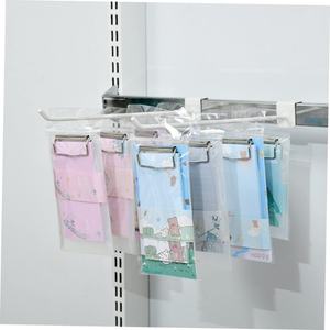 Crochets d'affichage EWANG pour panneaux rainurés, crochets métalliques pour tubes carrés, crochets de suspension pour présentoirs de supermarché - Product Image 1