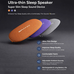 Altavoz Inalámbrico de Conducción Ósea para Almohada, Música para Dormir, Audífonos, Máquina de Ruido Blanco para Dormir de Lado, iOS y Android - Product Image 3