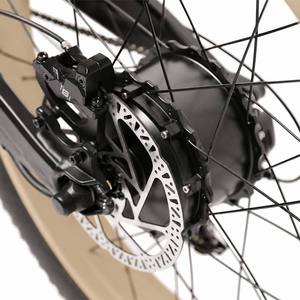 Bicicleta Eléctrica Todoterreno TXED con Llantas Gruesas 24x4.0, 52V 1200W 15Ah, Suspensión Completa, <span class=keywords><strong>Motor</strong></span> en la Rueda Trasera, Freno de Disco Hidráulico, 150km de Autonomía para Adultos - Product Image 6