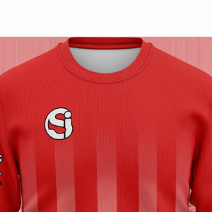 Nueva sudadera de moda para hombre, cuello redondo de gran tamaño personalizado con serigrafía, Mangas de doble capa y detalles de diamantes de imitación - Product Image 1