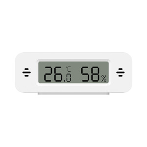 Mini Termómetro Higrómetro Inteligente WiFi Tuya para el Hogar, <span class=keywords><strong>con</strong></span> Alarma Remota a través de la Aplicación Smart Life, Compatible <span class=keywords><strong>con</strong></span> Google, Yandex y <span class=keywords><strong>Alexa</strong></span> - Product Image 1