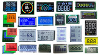 Modul LCD STN 8*2 Karakter 8-bit Paralel HD44780 Pengontrol Kompatibel 5V untuk Meteran Tertanam SMC0802B