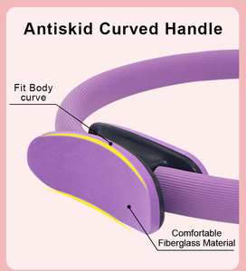 Haute qualité Durable EVA cercle magique Yoga Pilates anneau Fitness accessoires léger et Durable mousse rembourré poignées - Product Image 3
