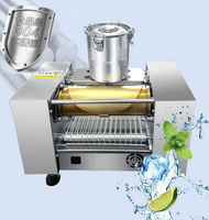 Machine à Mille-Feuilles Automatique Commerciale, Appareil Multifonction pour la Préparation de Crustes de Pâtisserie au Durian et au Matcha