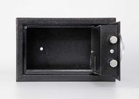 Caja Fuerte Electrónica de Fábrica para Dinero, Caja de Seguridad Digital con Cerradura de Teclado y Llave, Caja Fuerte de Acero para Oficina, Hogar, Hotel y Negocios