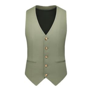 <span class=keywords><strong>Costume</strong></span> d'affaires 3 pièces de haute qualité pour hommes, grande taille, col à revers de <span class=keywords><strong>mariage</strong></span> à double boutonnage avec style plat devant respirant-pour hommes - Product Image 2