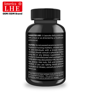 Complément Alimentaire L-Arginine sous Licence, Fabricant d'Usine, Soutien Musculaire Renforcé pour Adultes, 150 Capsules de L-Arginine - Product Image 6