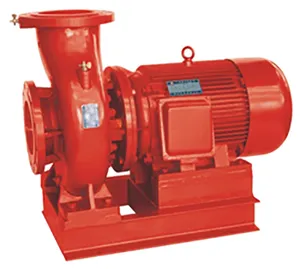 90bar Horizontal Multistage centrifugal diesel engine fire fighting pump used