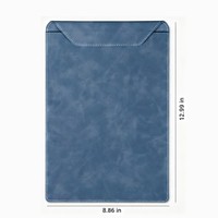 Porta Menús de PU con Logotipo Personalizado en Varios Tamaños, con Cierre Magnético, Bloc de Notas y Organizador de Documentos para Estudio u Oficina