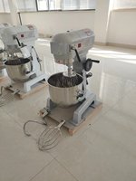 Mélangeur alimentaire électrique commercial 30L 220V en acier inoxydable, mélangeur planétaire sans couvercle