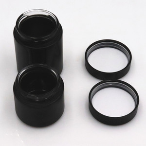 Bán Buôn 5G 10G 30G 50G 100G Nắp Nhựa Nắp Tre Container <span class=keywords><strong>Frosted</strong></span> Rõ Ràng Chai Thủy Tinh Mờ <span class=keywords><strong>Jar</strong></span> - Product Image 6