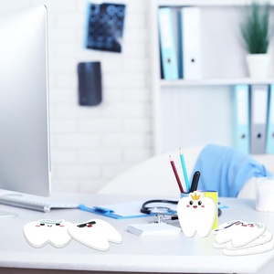 Cadeaux personnalisés pour la Semaine des Infirmières : Blocs-notes adhésifs en forme de <span class=keywords><strong>dent</strong></span> pour assistant dentaire, bloc-notes Post-it pour dentiste, pour adultes - Product Image 6