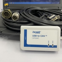 Laptop Toughbook CF-53 MTU USB-to-CAN V2 DiaSys 2.72 USB Dongle + Kabel Uji MDEC ECU4 + Kabel Diagnostik ADEC ECU7 24V