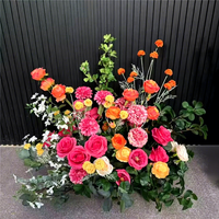 Modern nieuw binnengekomen mode-artificieel zijden bloemstuk voor bruiloftsgang en entree decoratie 2026