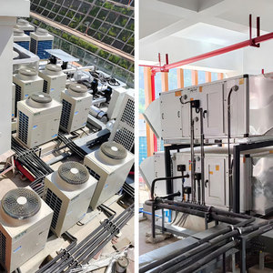 Système de climatisation central pour la ventilation et le refroidissement des pièces, unité de traitement d'air (UTA) pour toiture, unités de climatisation résidentielles - Product Image 6