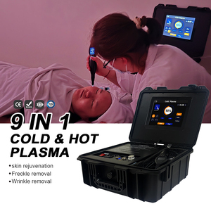 Machine à plasma froid portable coréenne pour le visage, avec nettoyage par air, derma roller, jet chaud et fibroblast, OEM/ODM, formation gratuite - Product Image 1
