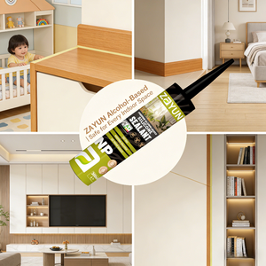 Sellador de Silicona <span class=keywords><strong>para</strong></span> Baño, Seguro, Inodoro, No Irritante, Antimicrobiano, <span class=keywords><strong>para</strong></span> Impermeabilización de Mamparas de <span class=keywords><strong>Ducha</strong></span> y Bordes de Lavabos - Product Image 4