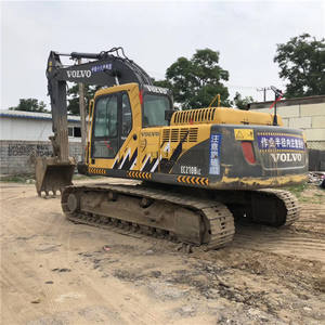 Excavadora Volvo EC210 Usada en Excelentes Condiciones de Trabajo, 21 Toneladas, Cucharón de 1.5m, Potencia de 123KW, Maquinaria de Construcción de Segunda Mano - Product Image 1